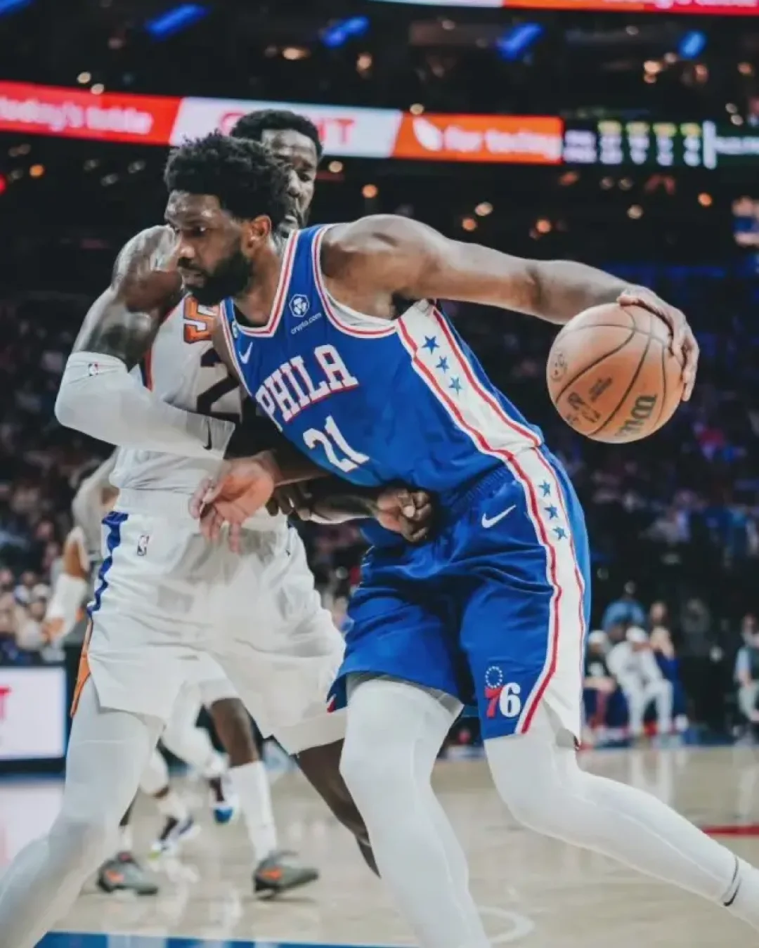 九游下载官网-76人冲击东部冠军，恩比德期待突破